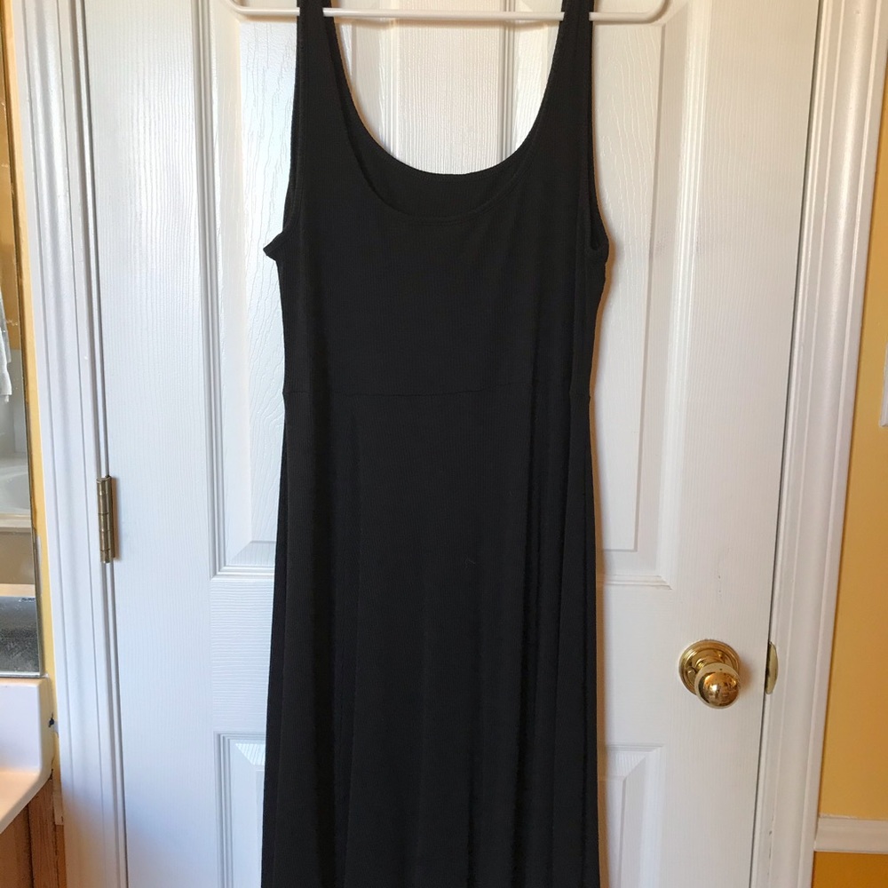 Flare skirt tank dress.